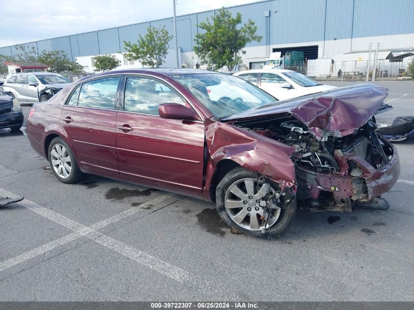 2006 Toyota Avalon Xl/Xls/Touring/Limited VIN: 4T1BK36B76U165151 Lot: 39722307