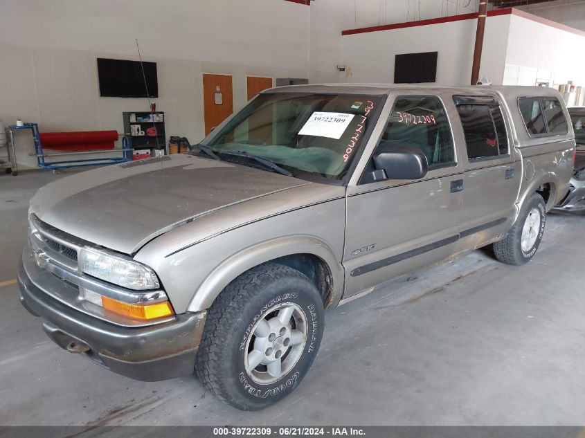 1GCDT13X63K119025 | 2003 CHEVROLET S-10