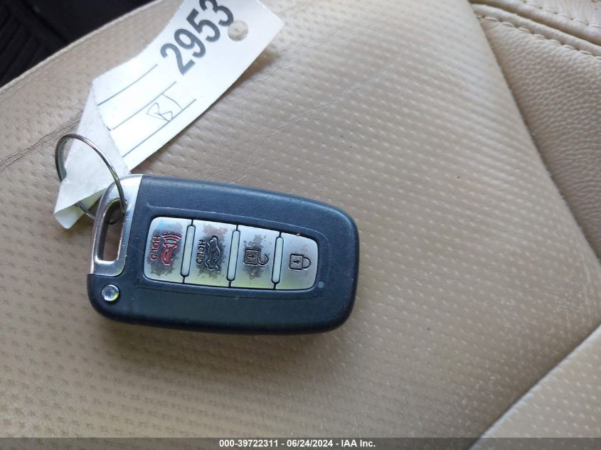 2013 Hyundai Sonata Limited 2.0T VIN: 5NPEC4AB7DH656323 Lot: 39722311