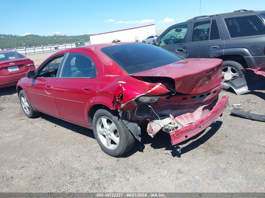 2005 Dodge Stratus Sxt VIN: 1B3EL46R75N596679 Lot: 39722327