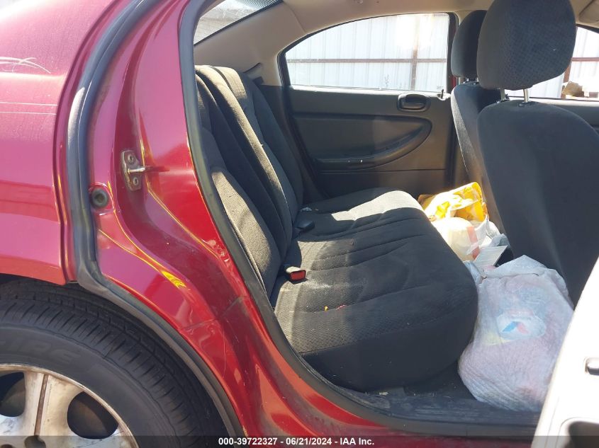 2005 Dodge Stratus Sxt VIN: 1B3EL46R75N596679 Lot: 39722327