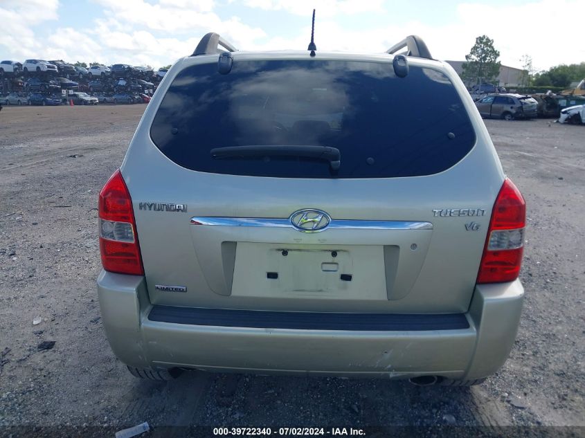 2007 Hyundai Tucson Se/Limited VIN: KM8JN12DX7U669273 Lot: 39722340