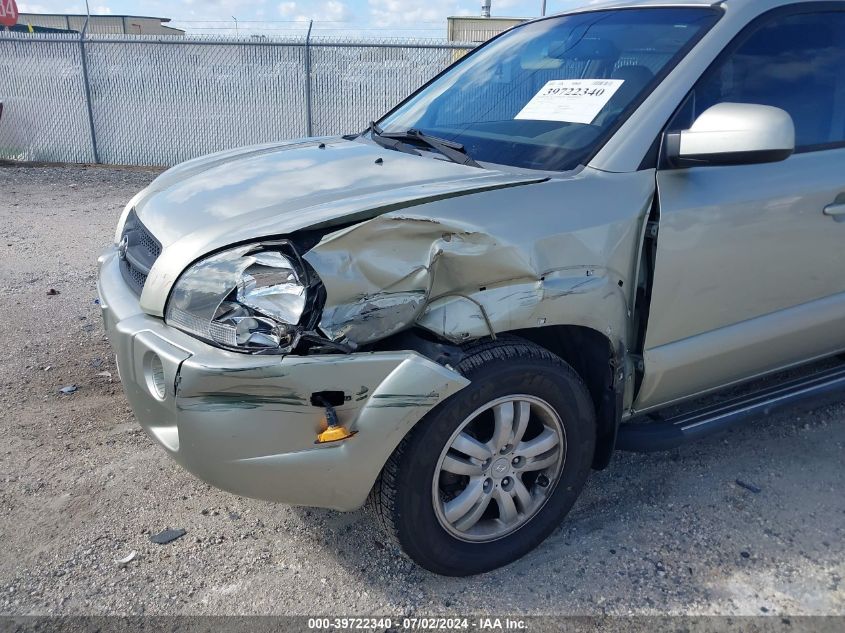 2007 Hyundai Tucson Se/Limited VIN: KM8JN12DX7U669273 Lot: 39722340