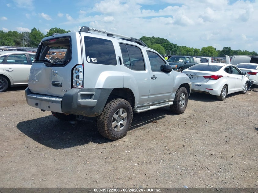 2010 Nissan Xterra S VIN: 5N1AN0NWXAC519104 Lot: 39722368