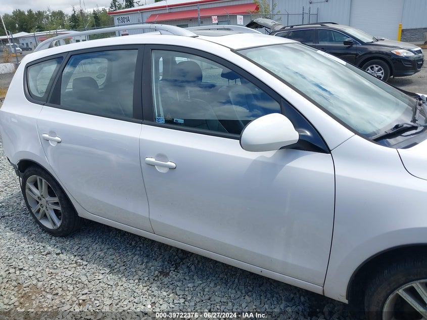 2012 Hyundai Elantra Touring Se VIN: KMHDC8AE9CU157083 Lot: 39722376