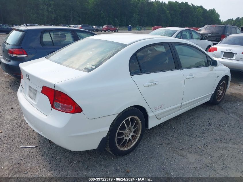 1HGFA16526L126188 | 2006 HONDA CIVIC