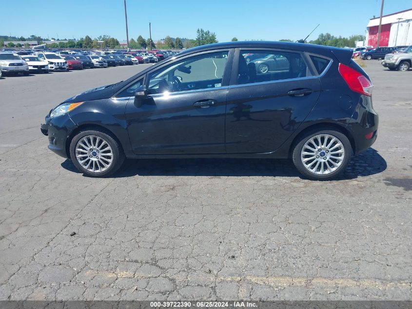 2014 Ford Fiesta Titanium VIN: 3FADP4FJ7EM244677 Lot: 39722390