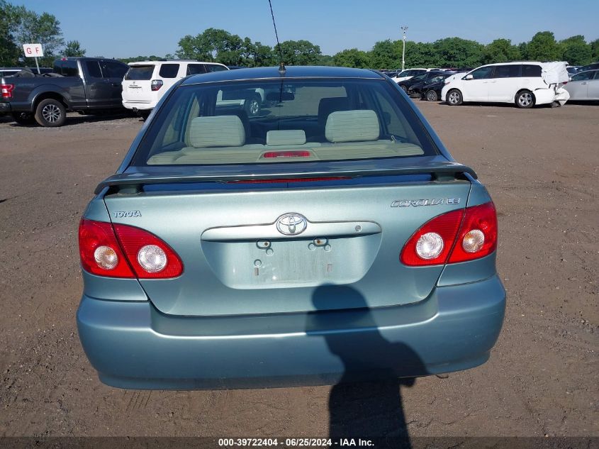 2005 Toyota Corolla Ce/Le/S VIN: 2T1BR32E55C447154 Lot: 39722404