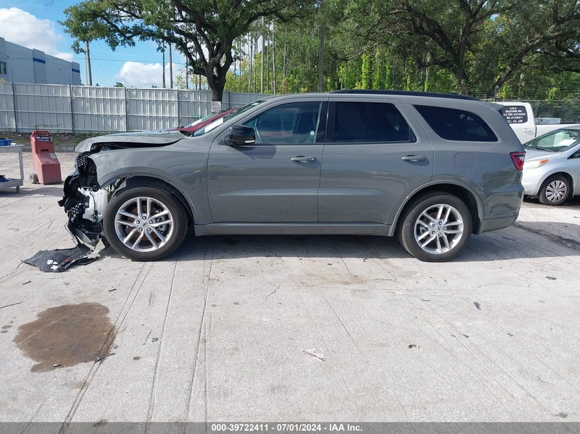 2024 Dodge Durango Gt Plus Rwd VIN: 1C4RDHDG0RC143432 Lot: 39722411