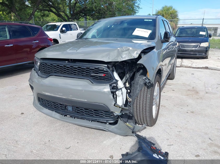 2024 Dodge Durango Gt Plus Rwd VIN: 1C4RDHDG0RC143432 Lot: 39722411