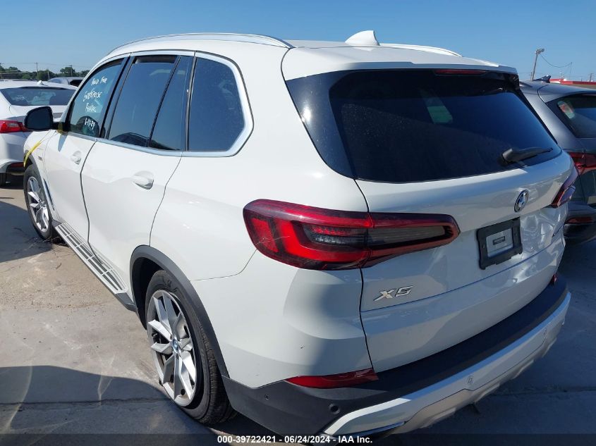 2023 BMW X5 Phev xDrive45E VIN: 5UXTA6C08P9P35502 Lot: 39722421