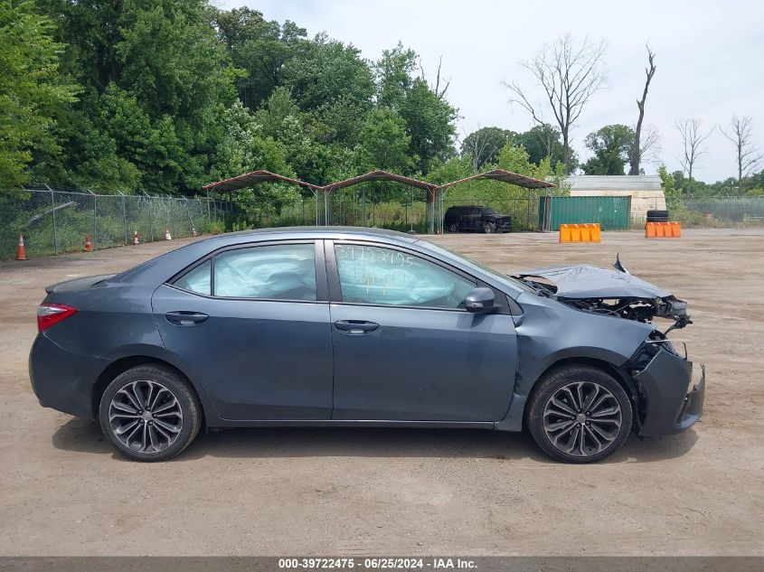 2015 Toyota Corolla S Plus VIN: 2T1BURHE5FC248132 Lot: 39722475