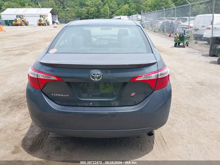 2015 Toyota Corolla S Plus VIN: 2T1BURHE5FC248132 Lot: 39722475