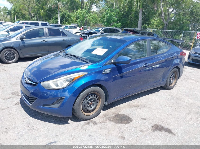 2016 HYUNDAI ELANTRA SE/SPORT/LIMITED - 5NPDH4AE2GH752551