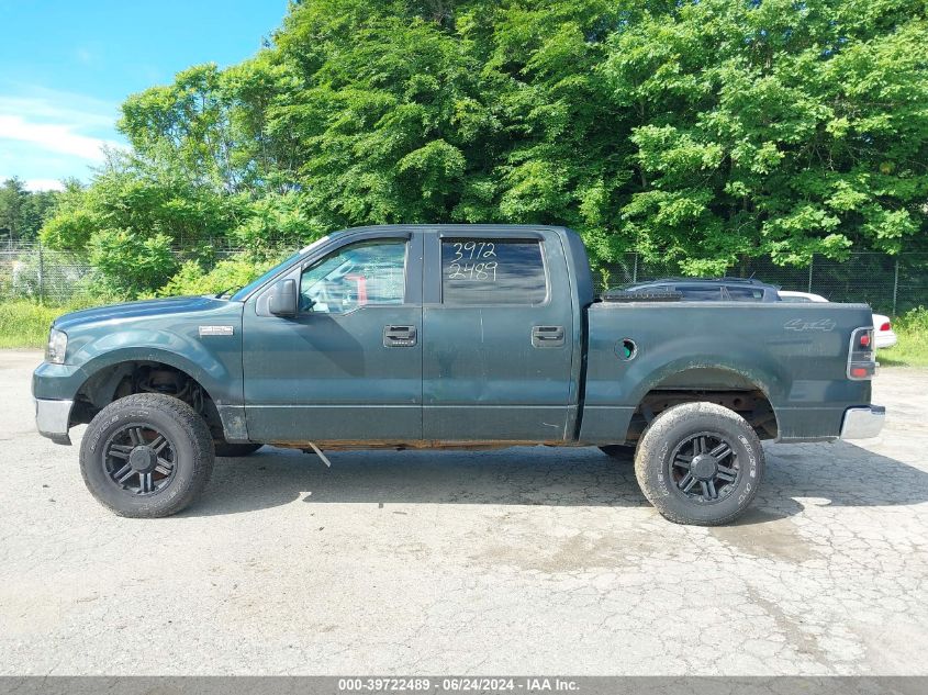 2005 Ford F-150 Fx4/Lariat/Xlt VIN: 1FTPW14525KD04550 Lot: 39722489