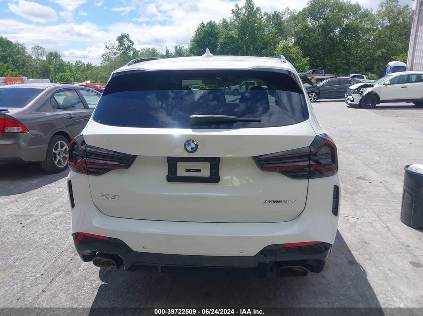 2024 BMW X3 xDrive30I VIN: 5UX53DP07R9U71225 Lot: 39722509