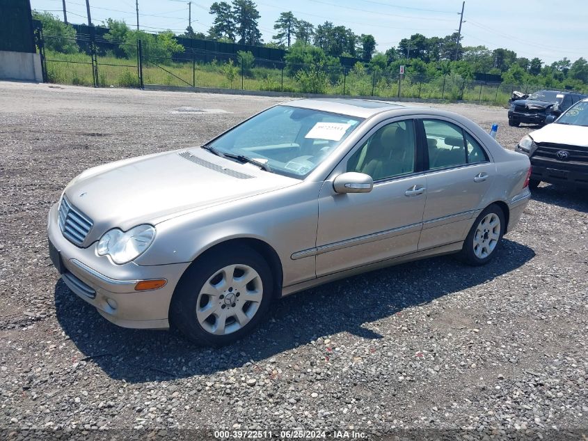 WDBRF61J85A715852 | 2005 MERCEDES-BENZ C 240