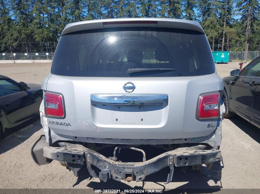 2020 Nissan Armada Sl 4Wd VIN: JN8AY2NC7LX516660 Lot: 39722521