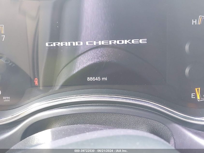 2019 Jeep Grand Cherokee Laredo E 4X4 VIN: 1C4RJFAG7KC836988 Lot: 39722530