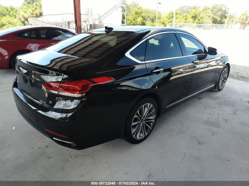 2015 Hyundai Genesis 3.8L VIN: KMHGN4JE6FU082752 Lot: 39722540