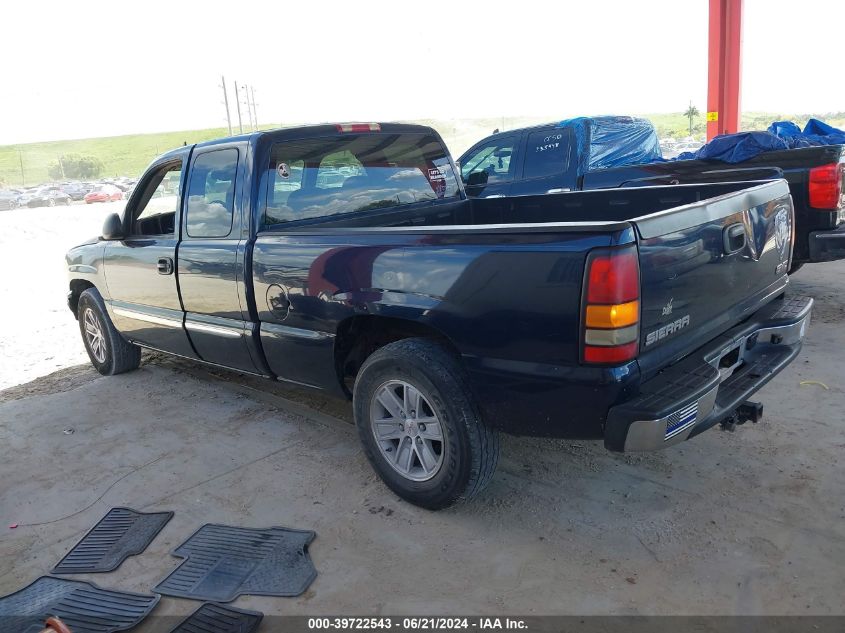 2006 GMC Sierra 1500 Sle1 VIN: 2GTEC19V561149454 Lot: 39722543