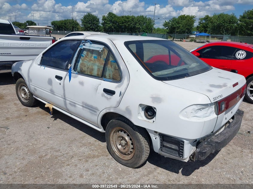 1997 Nissan Sentra Xe/Gxe/Gle VIN: 1N4AB41D3VC711100 Lot: 39722549