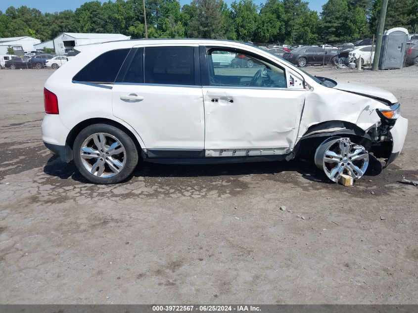 2014 Ford Edge Limited VIN: 2FMDK4KC5EBA09224 Lot: 39722567