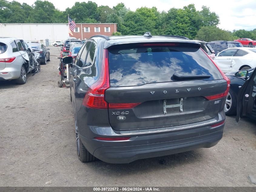 2022 Volvo Xc60 B5 Momentum VIN: YV4L12RKXN1050591 Lot: 39722572