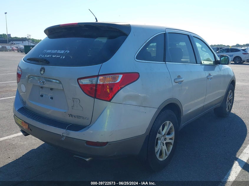 2008 Hyundai Veracruz Gls/Limited/Se VIN: KM8NU13C38U072753 Lot: 39722573