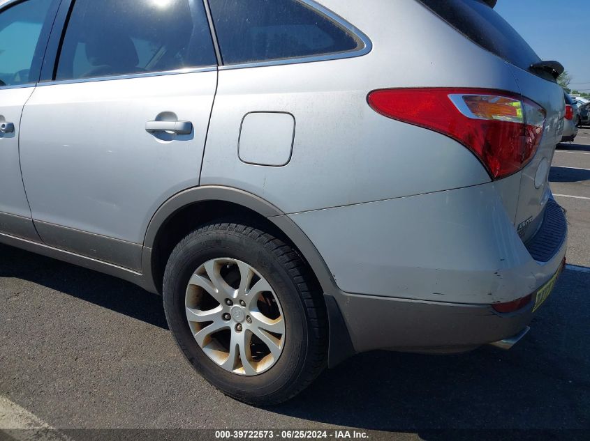 2008 Hyundai Veracruz Gls/Limited/Se VIN: KM8NU13C38U072753 Lot: 39722573