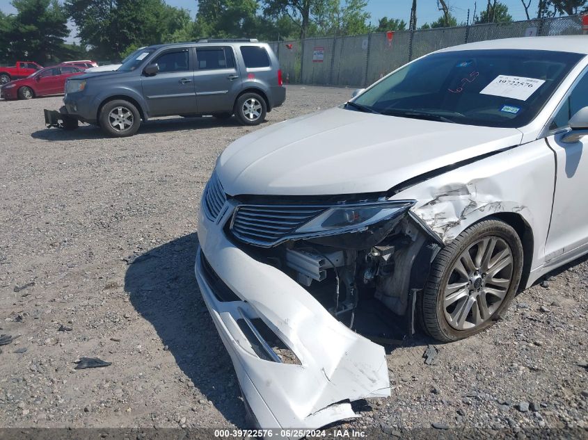 2016 Lincoln Mkz VIN: 3LN6L2GK5GR627397 Lot: 39722576