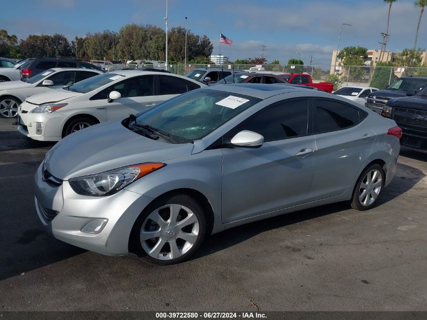 2013 Hyundai Elantra Limited VIN: 5NPDH4AE5DH393305 Lot: 39722580