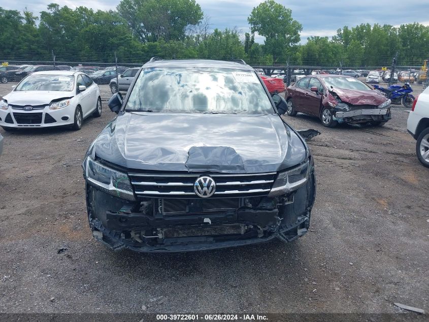 2019 Volkswagen Tiguan Se/Sel/Sel R-Line Jet-Bla VIN: 3VV2B7AX2KM158400 Lot: 39722601