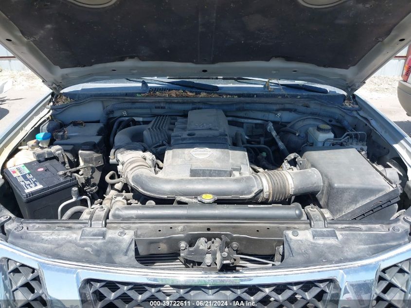 2010 Nissan Pathfinder S Fe+ VIN: 5N1AR1NN2AC618212 Lot: 39722611