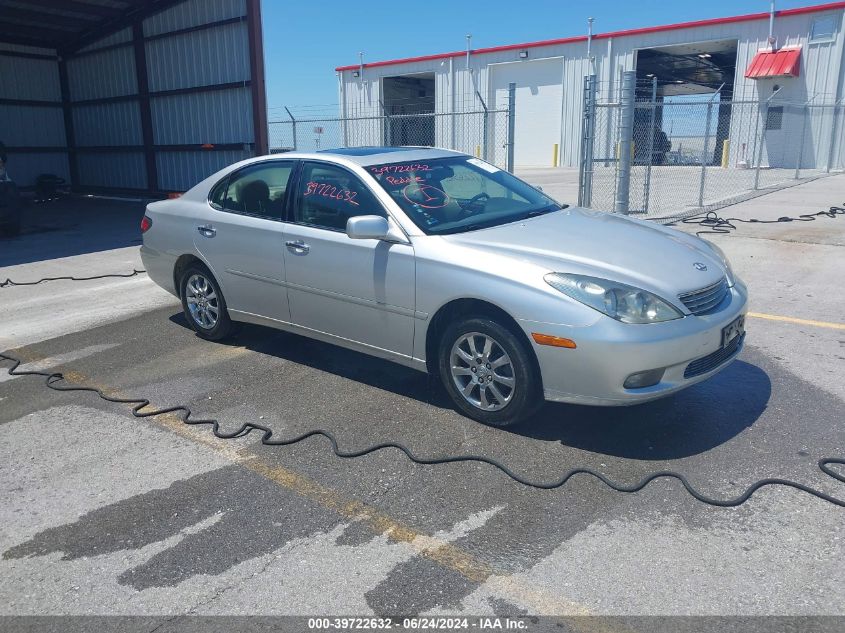 2003 Lexus Es 300 VIN: JTHBF30G230102148 Lot: 39722632