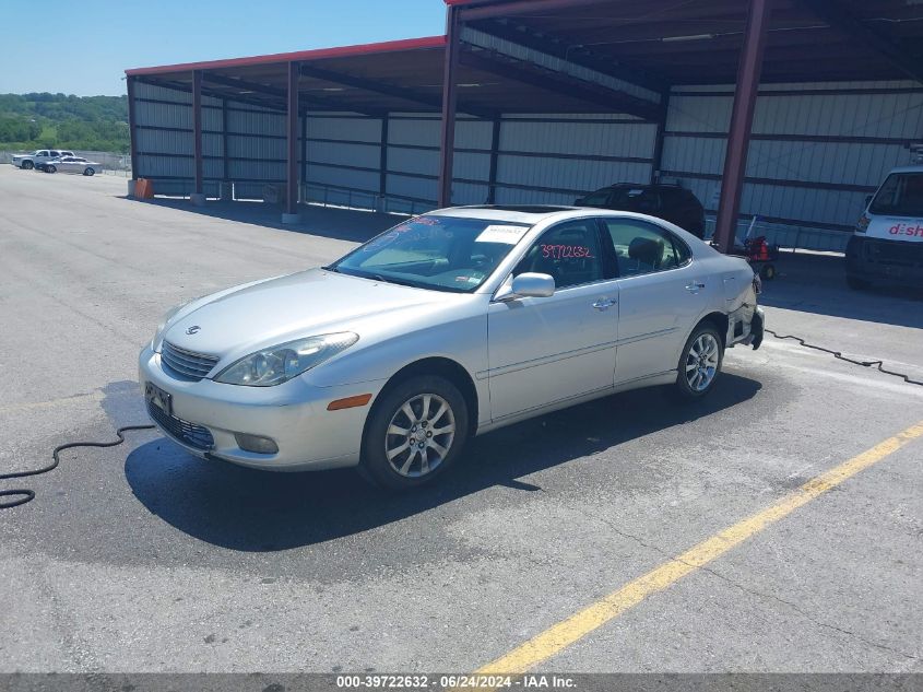 2003 Lexus Es 300 VIN: JTHBF30G230102148 Lot: 39722632