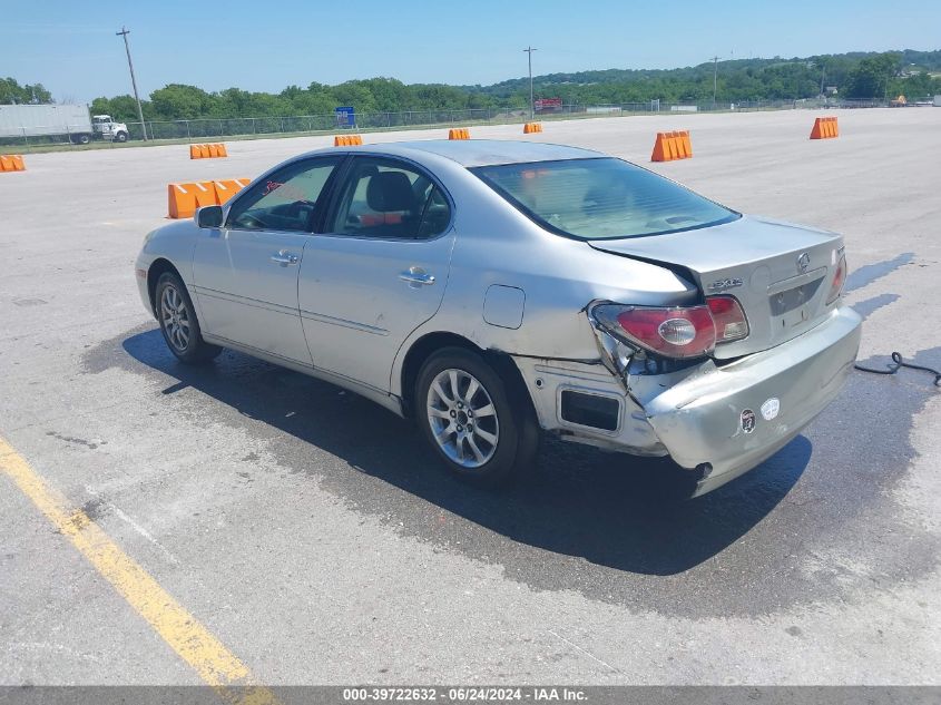 2003 Lexus Es 300 VIN: JTHBF30G230102148 Lot: 39722632