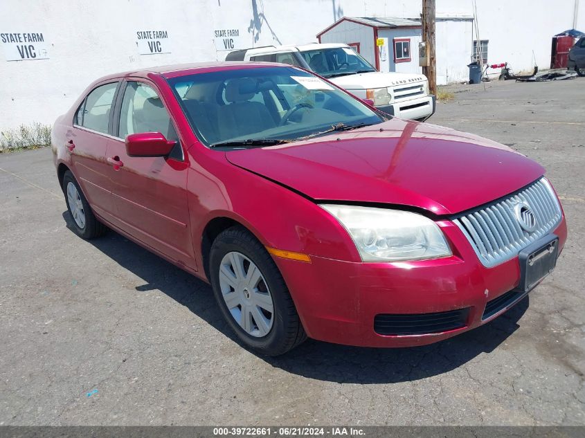 2006 Mercury Milan I4 VIN: 3MEFM07Z66R643995 Lot: 39722661