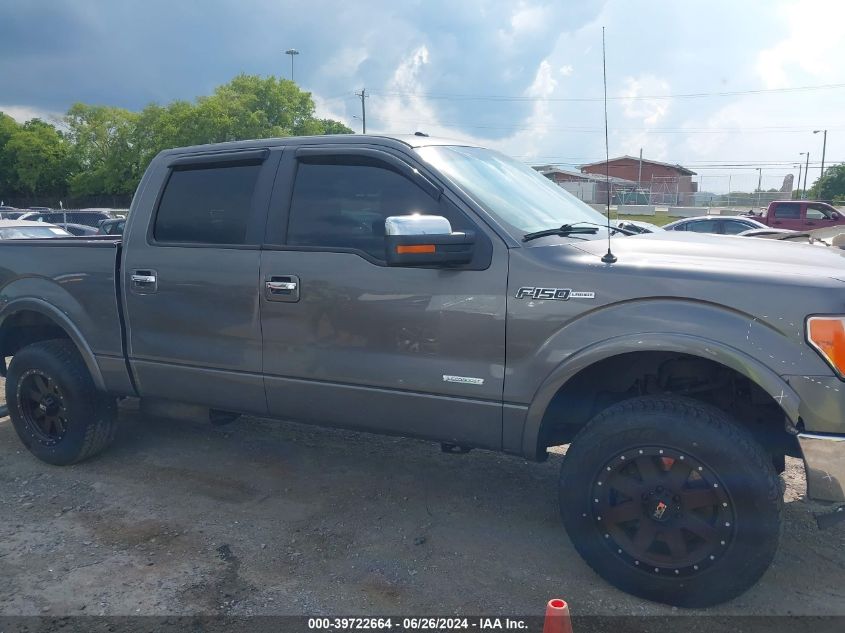 2012 Ford F-150 Lariat VIN: 1FTFW1ET4CFA11179 Lot: 39722664