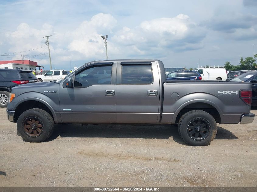2012 Ford F-150 Lariat VIN: 1FTFW1ET4CFA11179 Lot: 39722664