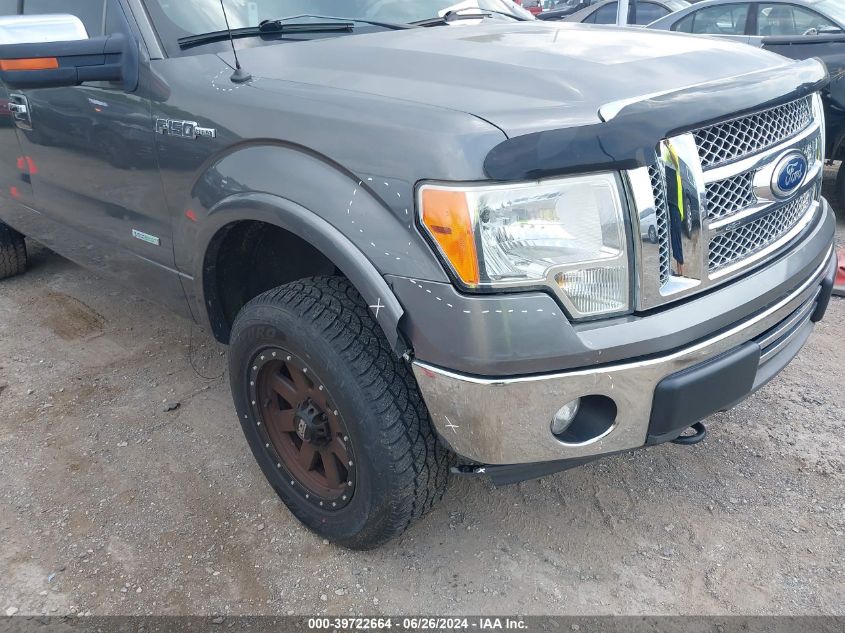 2012 Ford F-150 Lariat VIN: 1FTFW1ET4CFA11179 Lot: 39722664