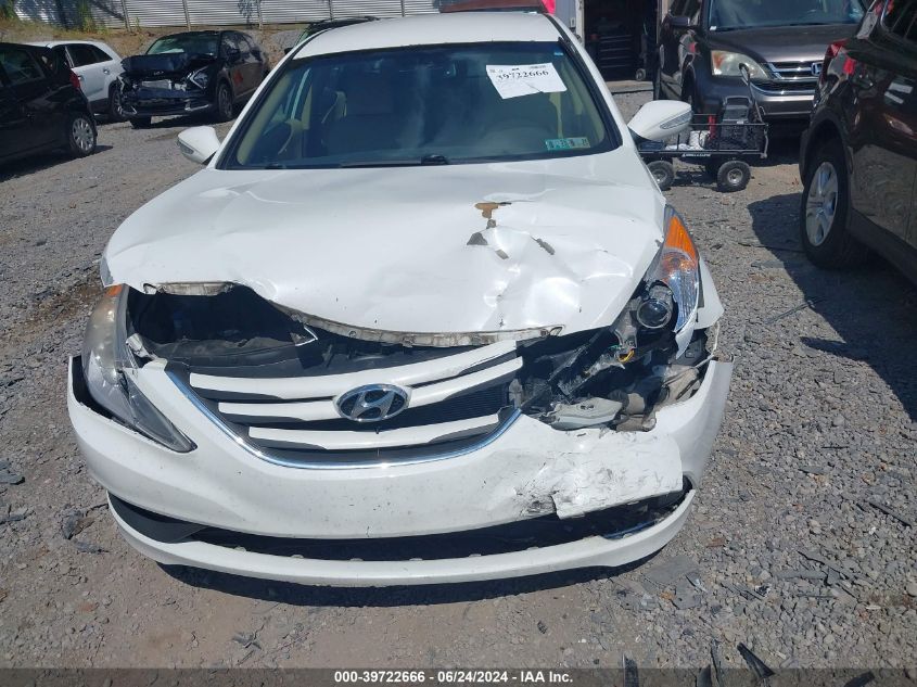 2014 HYUNDAI SONATA GLS - 5NPEB4ACXEH921491