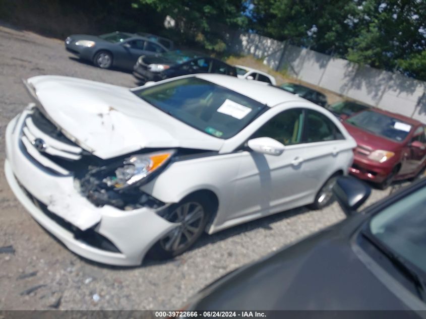 2014 HYUNDAI SONATA GLS - 5NPEB4ACXEH921491