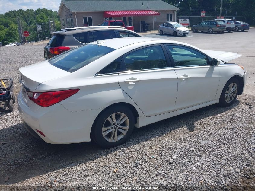 2014 HYUNDAI SONATA GLS - 5NPEB4ACXEH921491