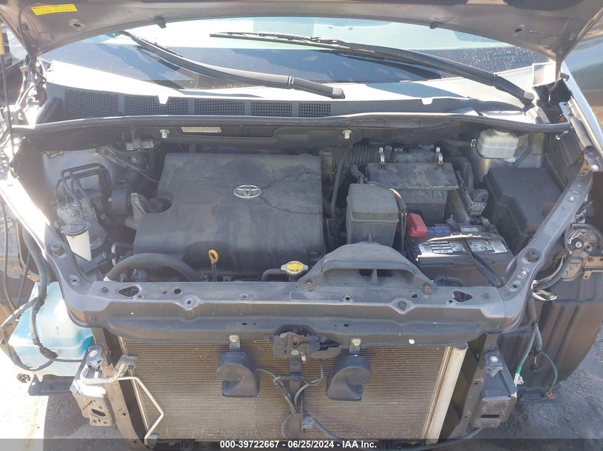 2012 Toyota Sienna Le V6 8 Passenger VIN: 5TDKK3DC9CS185028 Lot: 39722667