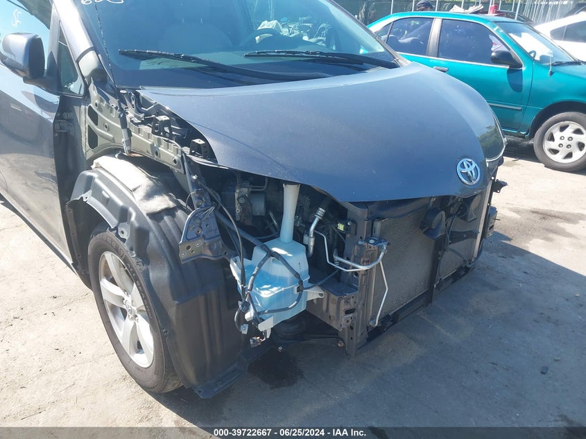 2012 Toyota Sienna Le V6 8 Passenger VIN: 5TDKK3DC9CS185028 Lot: 39722667