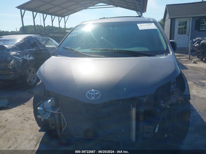 2012 Toyota Sienna Le V6 8 Passenger VIN: 5TDKK3DC9CS185028 Lot: 39722667