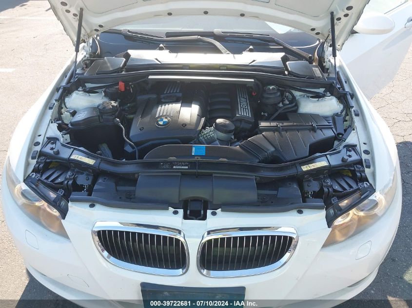 2008 BMW 328I VIN: WBAWL13508PX18758 Lot: 39722681