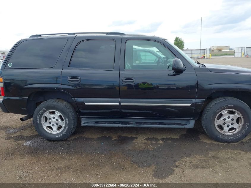 2005 Chevrolet Tahoe Ls VIN: 1GNEK13T55J264657 Lot: 39722684