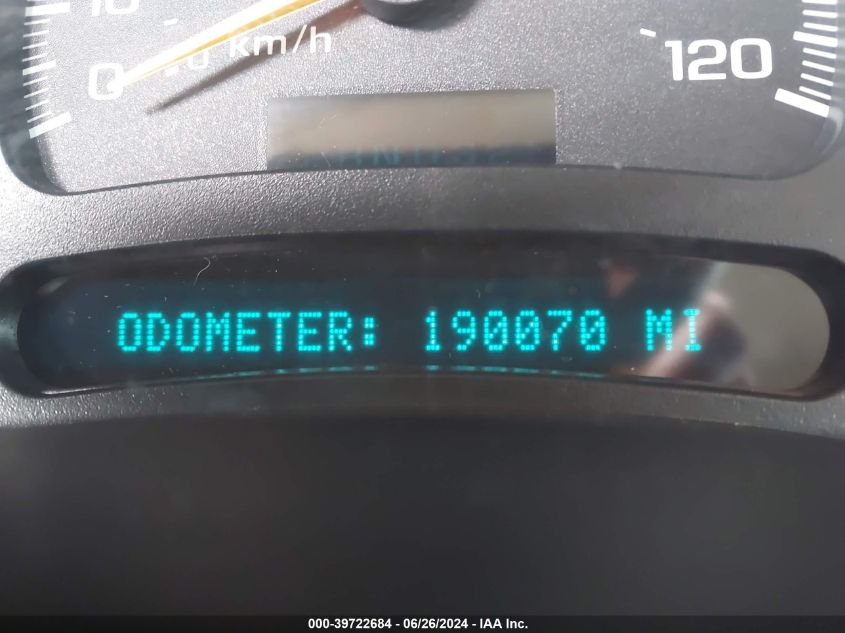 2005 Chevrolet Tahoe Ls VIN: 1GNEK13T55J264657 Lot: 39722684